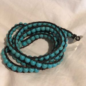 Victoria Emerson turquoise wrap bracelet